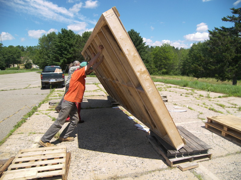 She's a lot heavier than she was before!